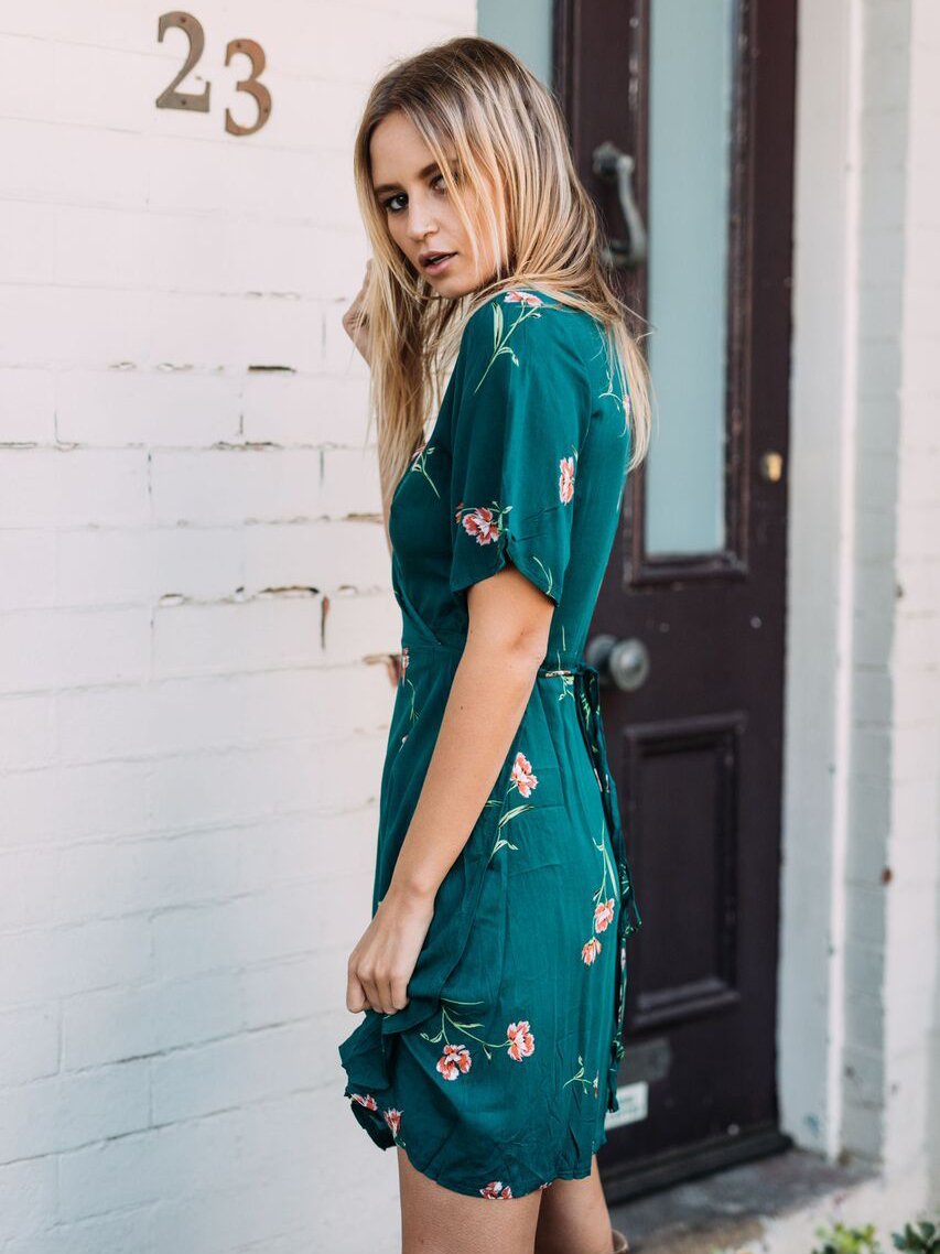 JuliaFashion-Nobody Like You Floral Mini Dress