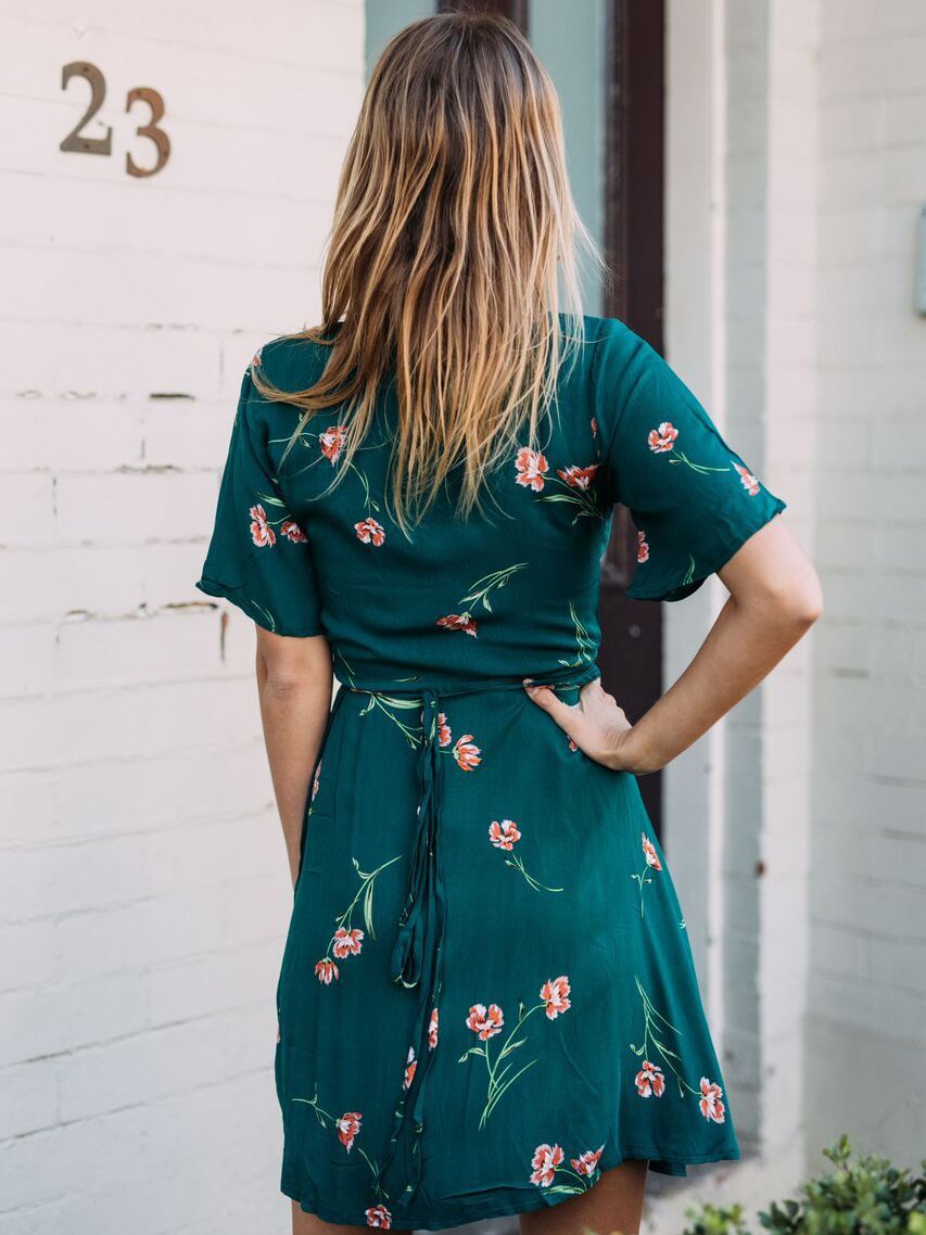 JuliaFashion-Nobody Like You Floral Mini Dress