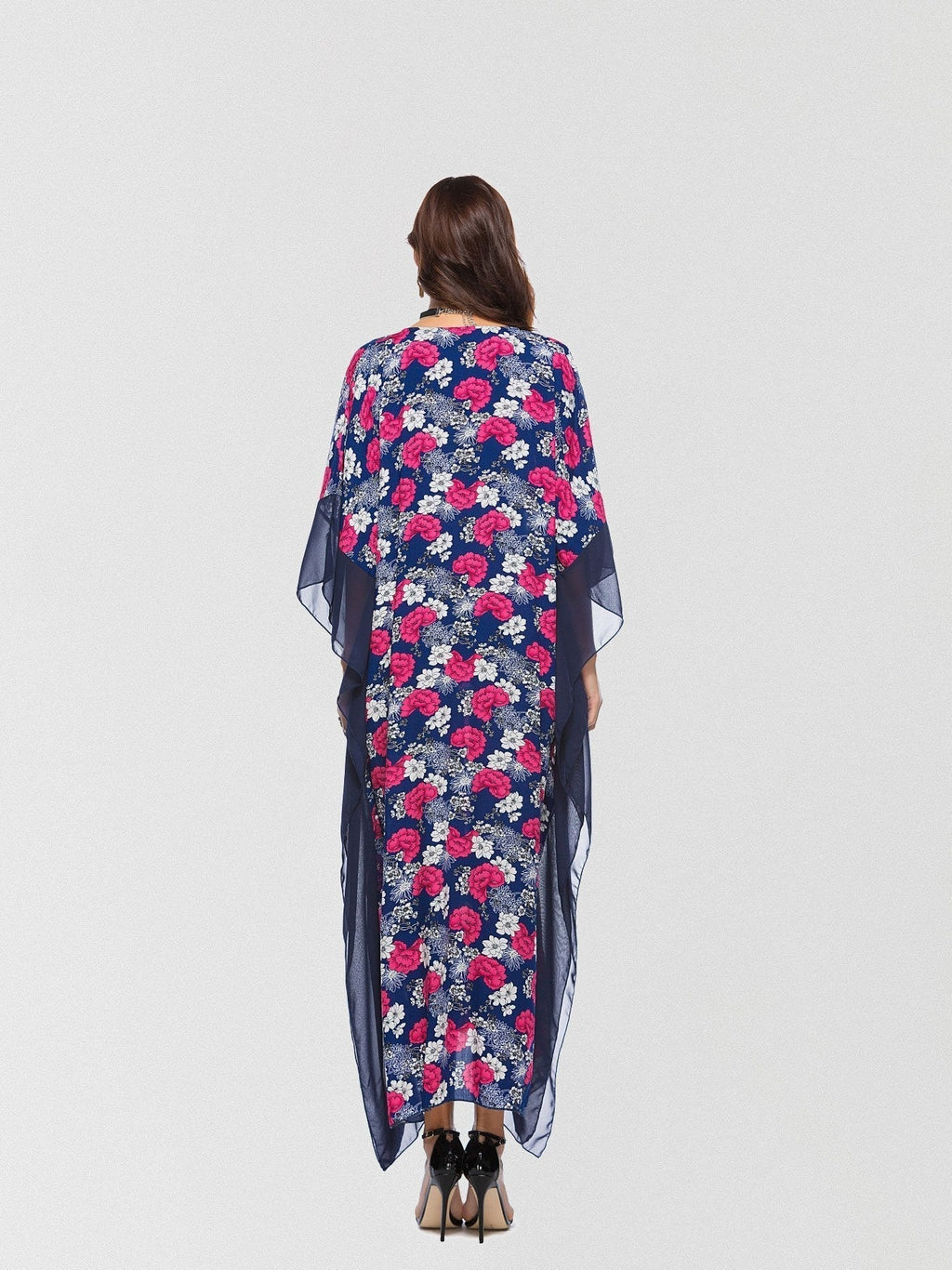 JuliaFashion-In Full Bloom Floral Maxi Dress