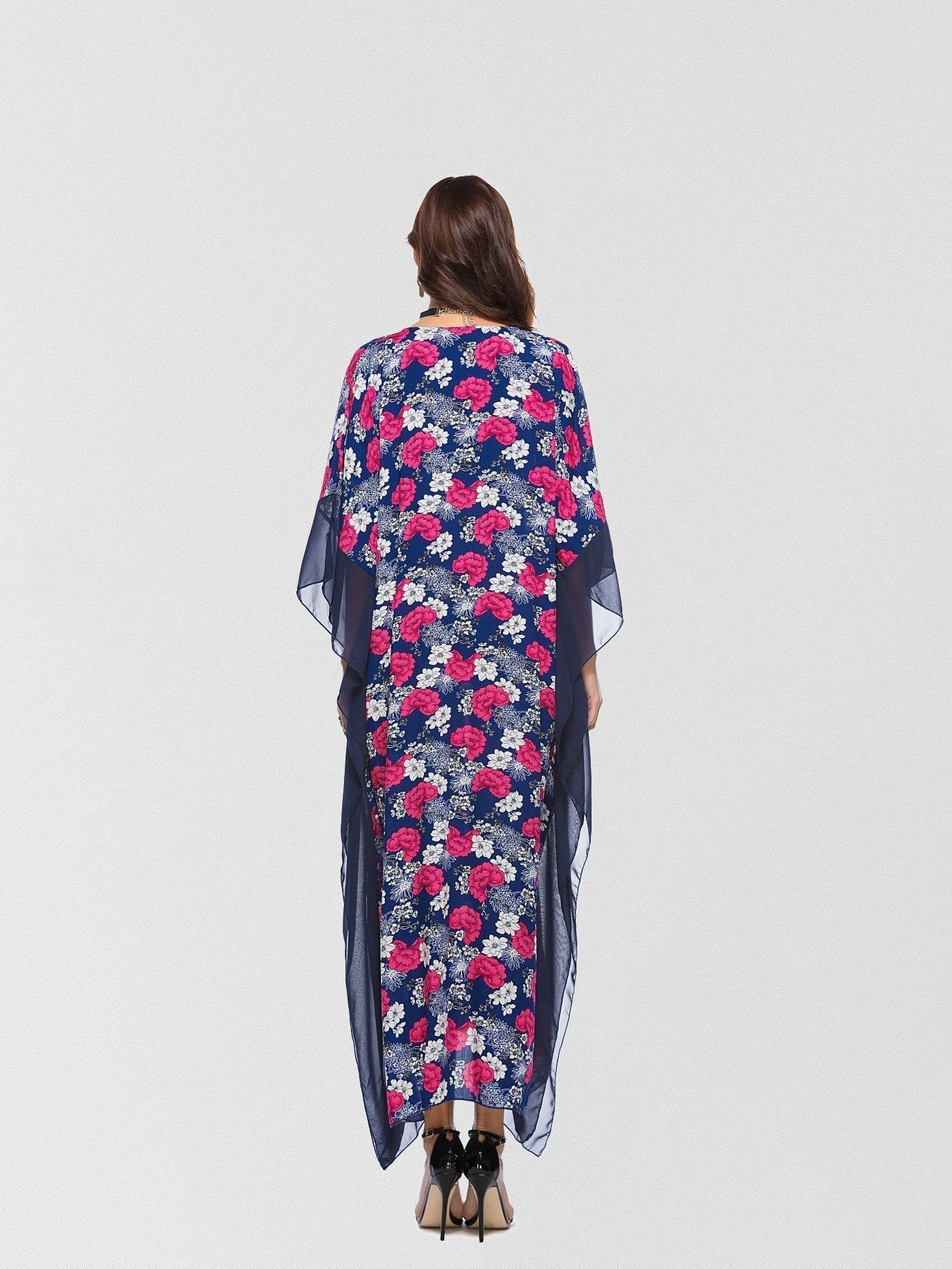 JuliaFashion-In Full Bloom Floral Maxi Dress