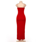JuliaFashion - Sexy Sleeveless Camisole Clubwear Evening Party Dress