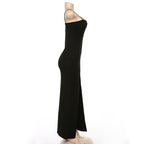 JuliaFashion - Sexy Sleeveless Camisole Clubwear Evening Party Dress