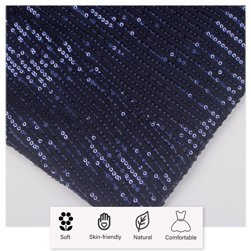 JuliaFashion - Sexy Silver Hollow Out Sequin Cocktail Dress