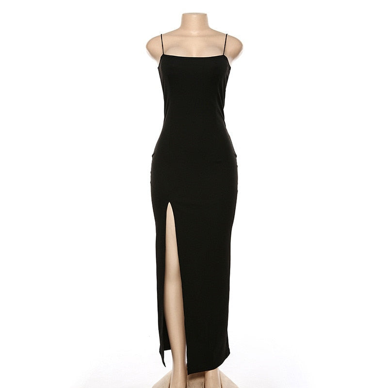 JuliaFashion - Sexy Sleeveless Camisole Clubwear Evening Party Dress