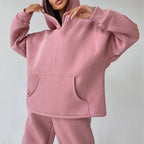 JuliaFashion - Two-Piece Pullovers Trousers Sports Set