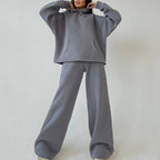 JuliaFashion - Two-Piece Pullovers Trousers Sports Set