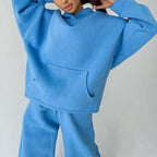 JuliaFashion - Two-Piece Pullovers Trousers Sports Set