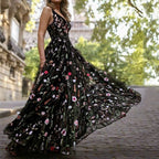 JuliaFashion - Vintage Maxi Long Dress for Parties