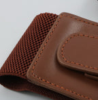 JuliaFashion-Hot Wide Waist Elastic Stretch Belt