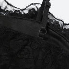 Lace Sheer Mini Dress