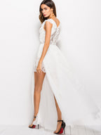 JuliaFashion-Little Crush Mesh Lace Maxi Dress