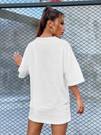 JuliaFashion-Live By The Sum Dream By The Moon Cotton T-Shirt Individual Street Tee Shirt Breathable Casualtshirt Vintage Soft Man Tshirts