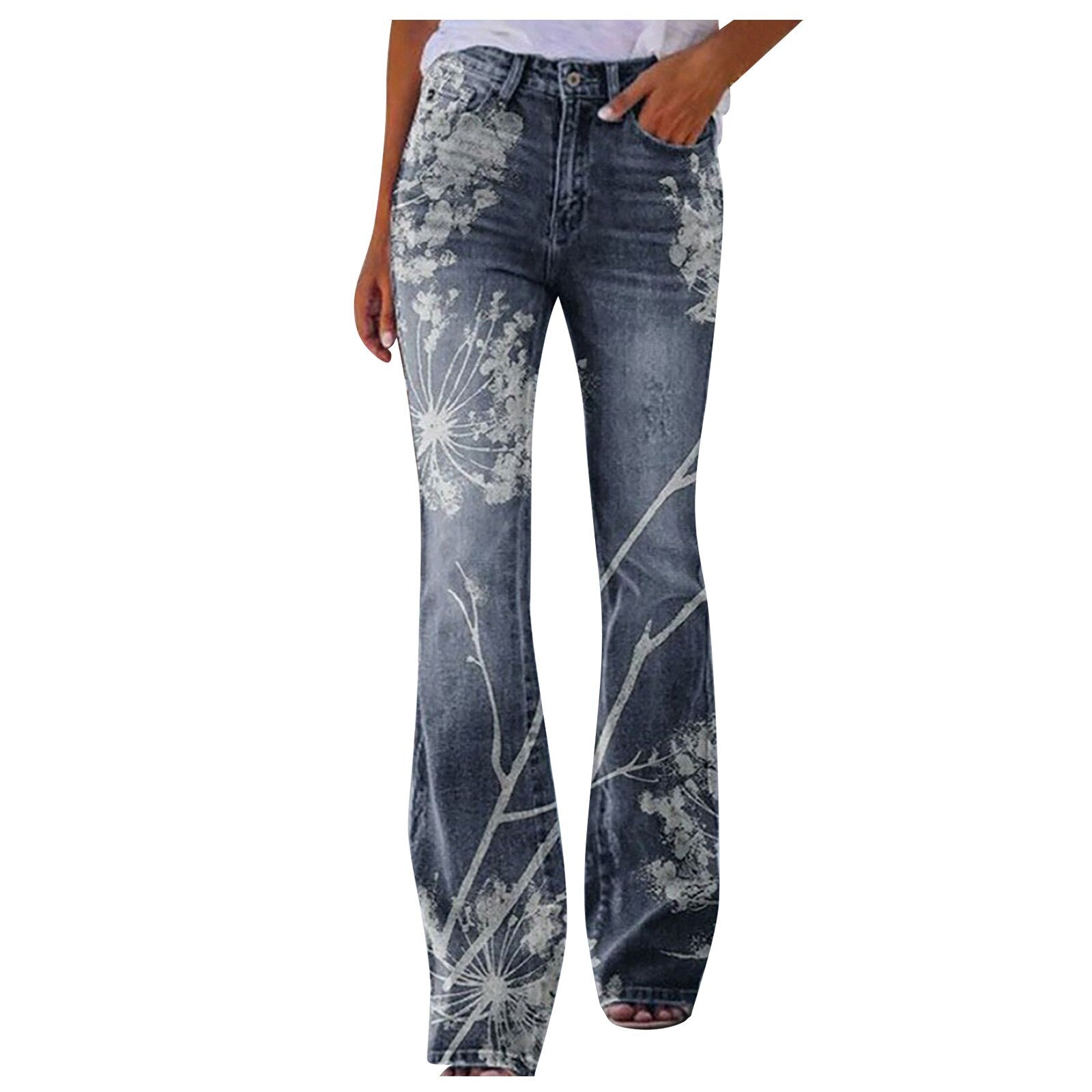 JuliaFashion - 2024 Streetwear Wide Leg Grunge Trousers