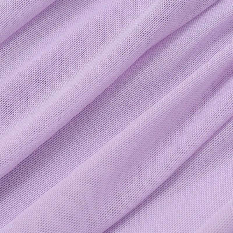 Mesh Strapless Mini Dress