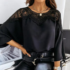 JuliaFashion - 2024 Vintage Elegant Lace Blouses
