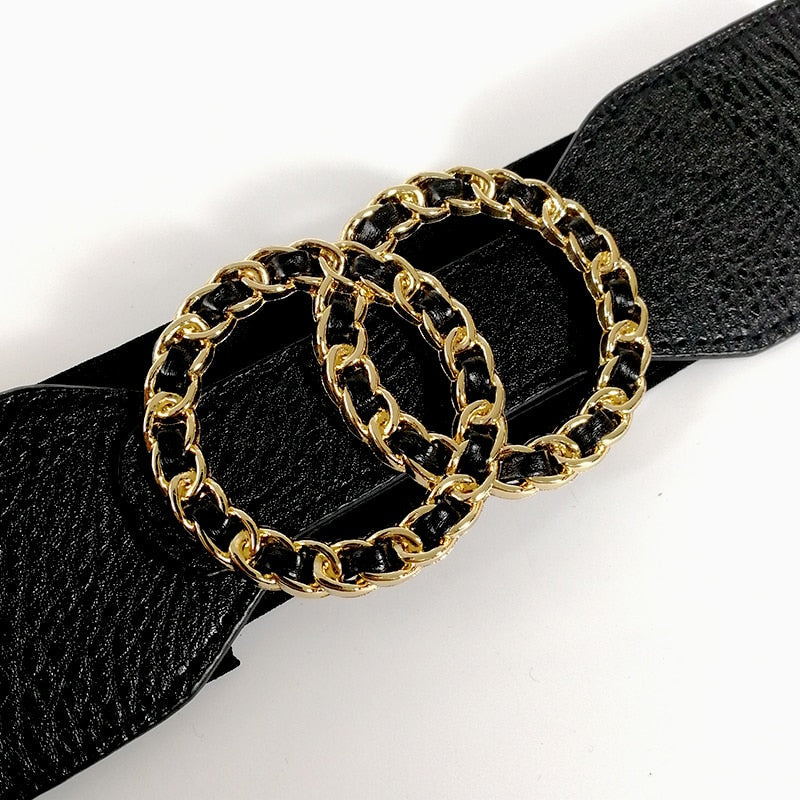 JuliaFashion-Elastic Corset Luxury Waist Belts