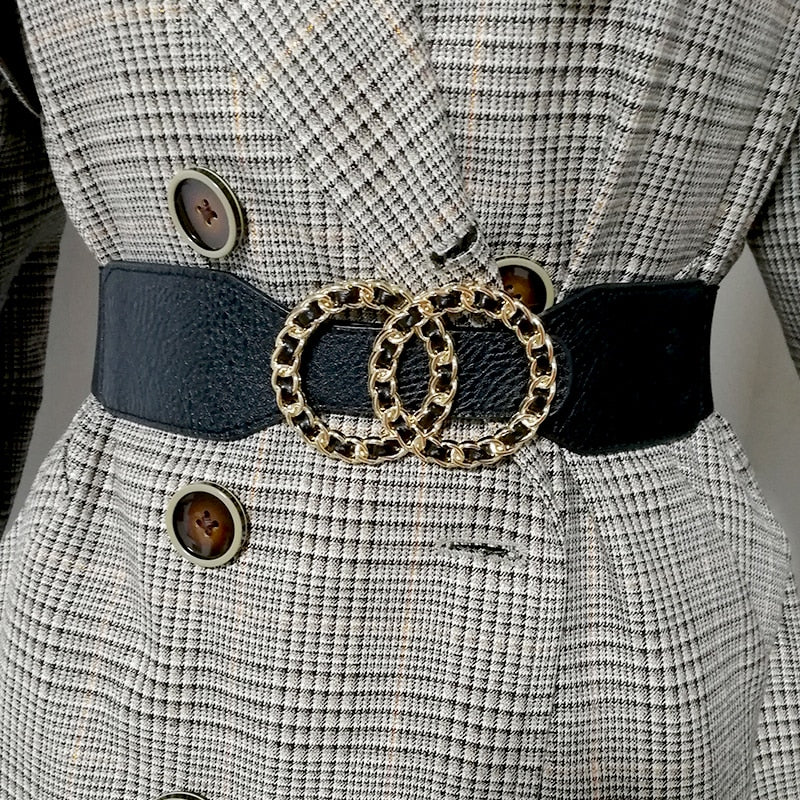 JuliaFashion-Elastic Corset Luxury Waist Belts