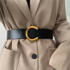 JuliaFashion - 2024 Punk Vintage Big Buckle Belts