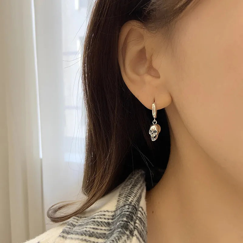 JuliaFashion-Creative Skull Drop Earrings