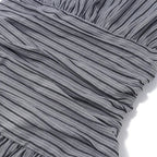 Ruched Halter Midi Dress