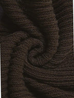 Ruched Knitted Mini Dress