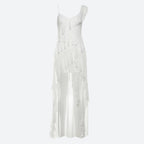 Ruffled Mullet Mini Dress