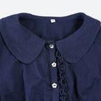 Ruffled Polo Mini Dress