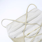 JuliaFashion - 2024 Spaghetti Strap Mermaid Shiny Maxi Evening Prom Dress