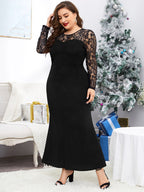 JuliaFashion-Mermaid Maxi Formal Evening Party Dress