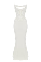 JuliaFashion-High Quality Satin Bodycon Corset Dress