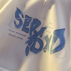 JuliaFashion - 2024 Simple Letters Versatile Premium Design Hooded Pullover