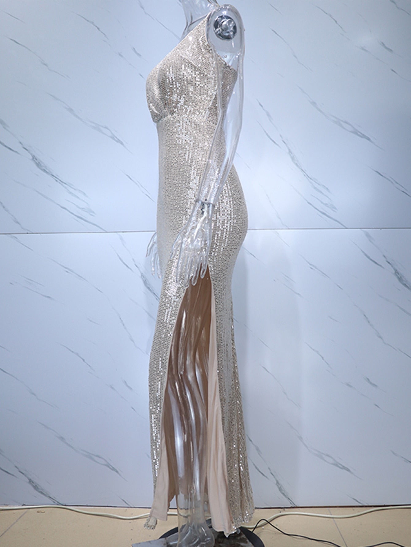 JuliaFashion - Sexy Backless Corset Sequin Elegant Prom Dresses