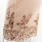 JuliaFashion - 2024 Sexy Club Outfits Sequin Bodycon Party Dress