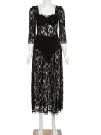 Julia Fashion - Sexy Lace Summer Women's Dress