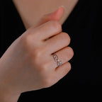 JuliaFashion-Geometric Gold Color Stainless Steel Ring