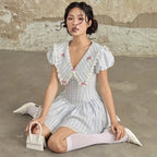 Soft Girl Chelsea Collar Mini Dress