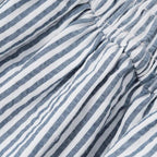 Soft Girl Striped Ruched Mini Dress