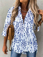 JuliaFashion-Loose Large Size Women's Shirt