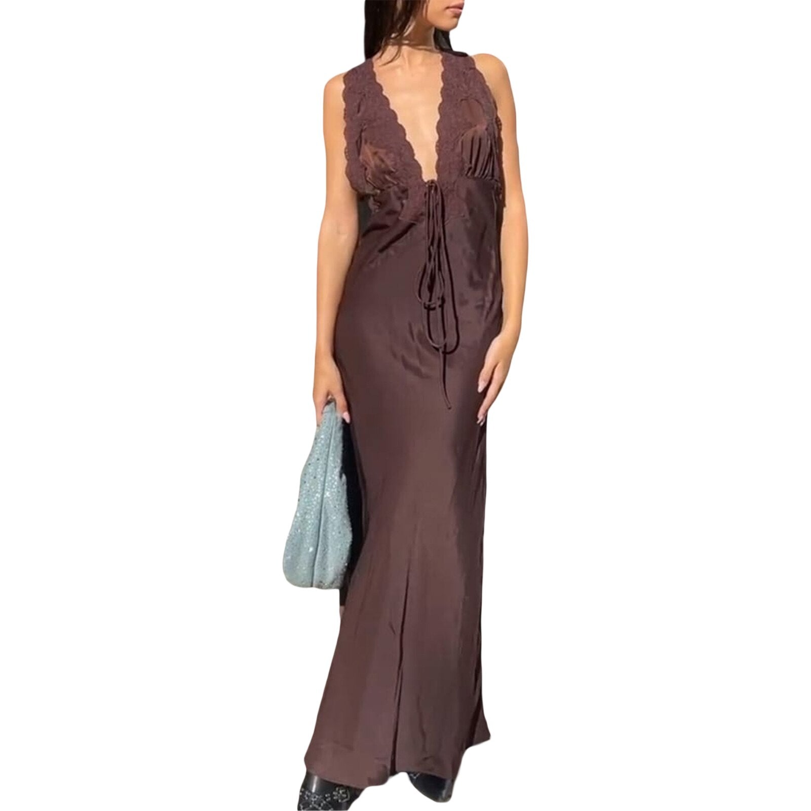 JuliaFashion - Sexy Backless Sleeveless Clubwear Vestidos