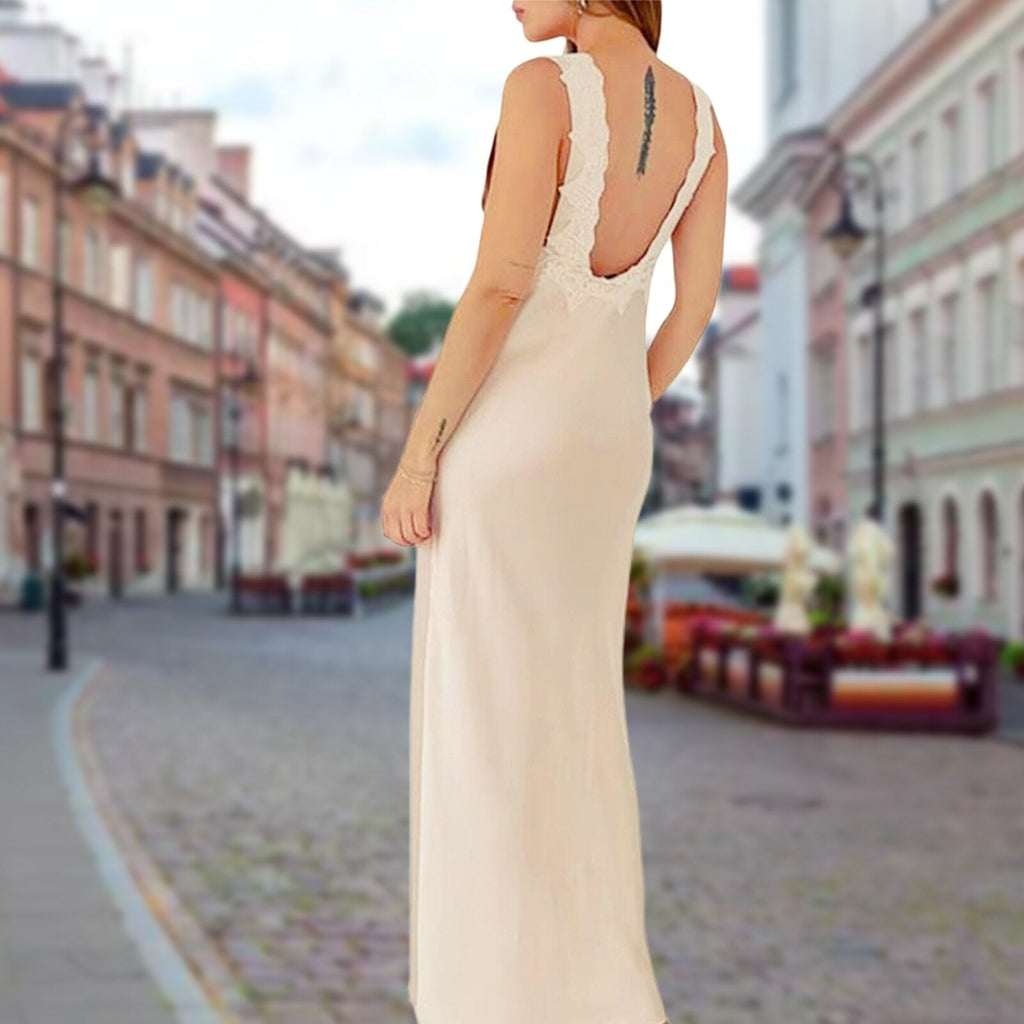 JuliaFashion - Sexy Backless Sleeveless Clubwear Vestidos