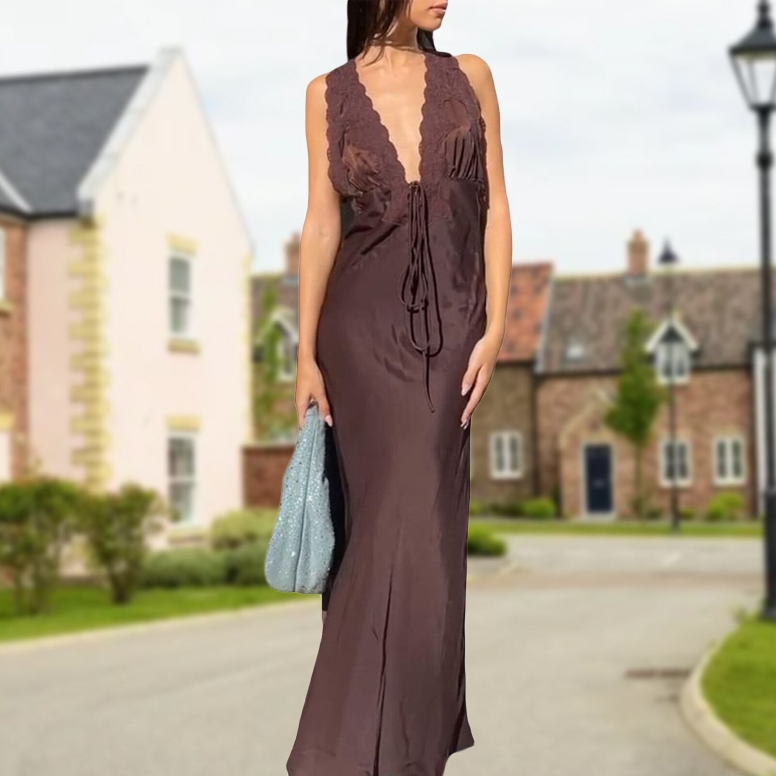 JuliaFashion - Sexy Backless Sleeveless Clubwear Vestidos