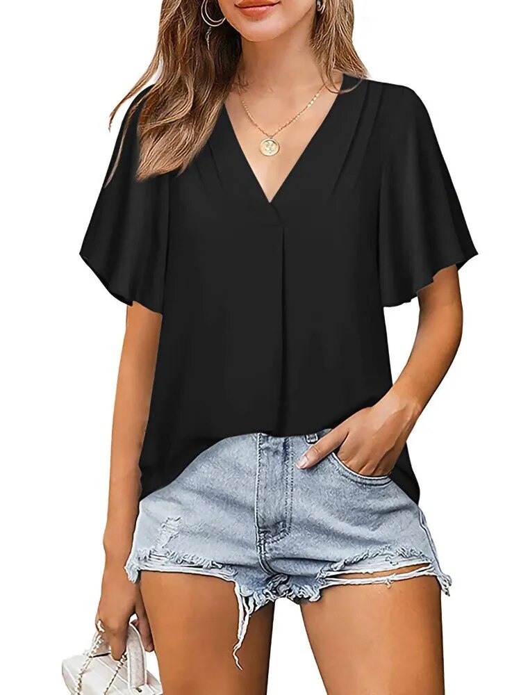 JuliaFashion-Office Work Lady Blouse