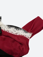 Vintage Corset Bodycon Maxi Dress