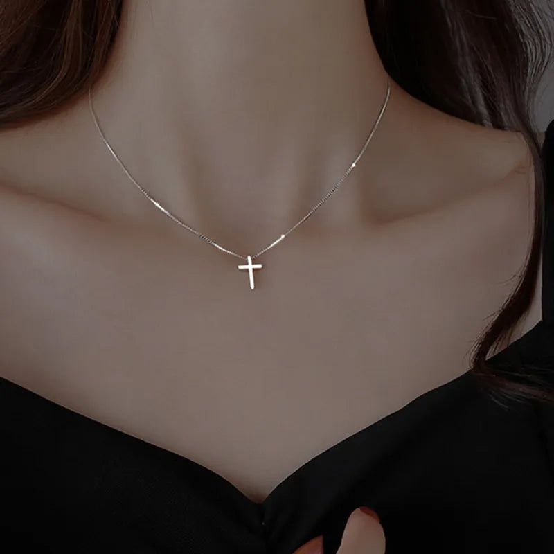 JuliaFashion - 2024 Vintage Cross Pendant Necklace