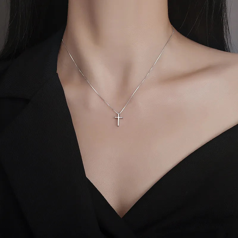 JuliaFashion - 2024 Vintage Cross Pendant Necklace