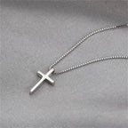 JuliaFashion - 2024 Vintage Cross Pendant Necklace