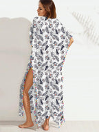 JuliaFashion - Washed Ashore High Slit Maxi Dress