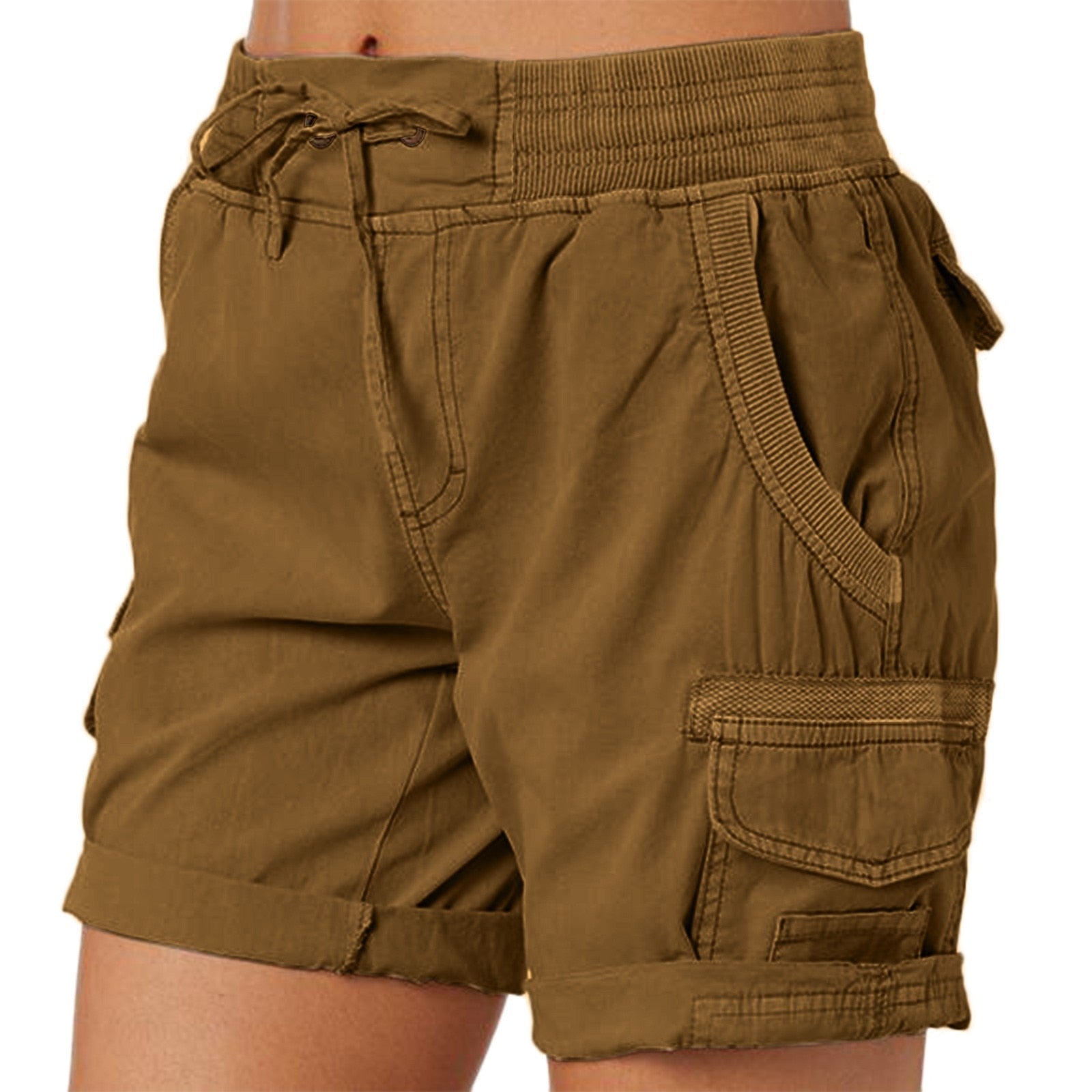 JuliaFashion-Cargo Shorts Women Loose With Pockets Short