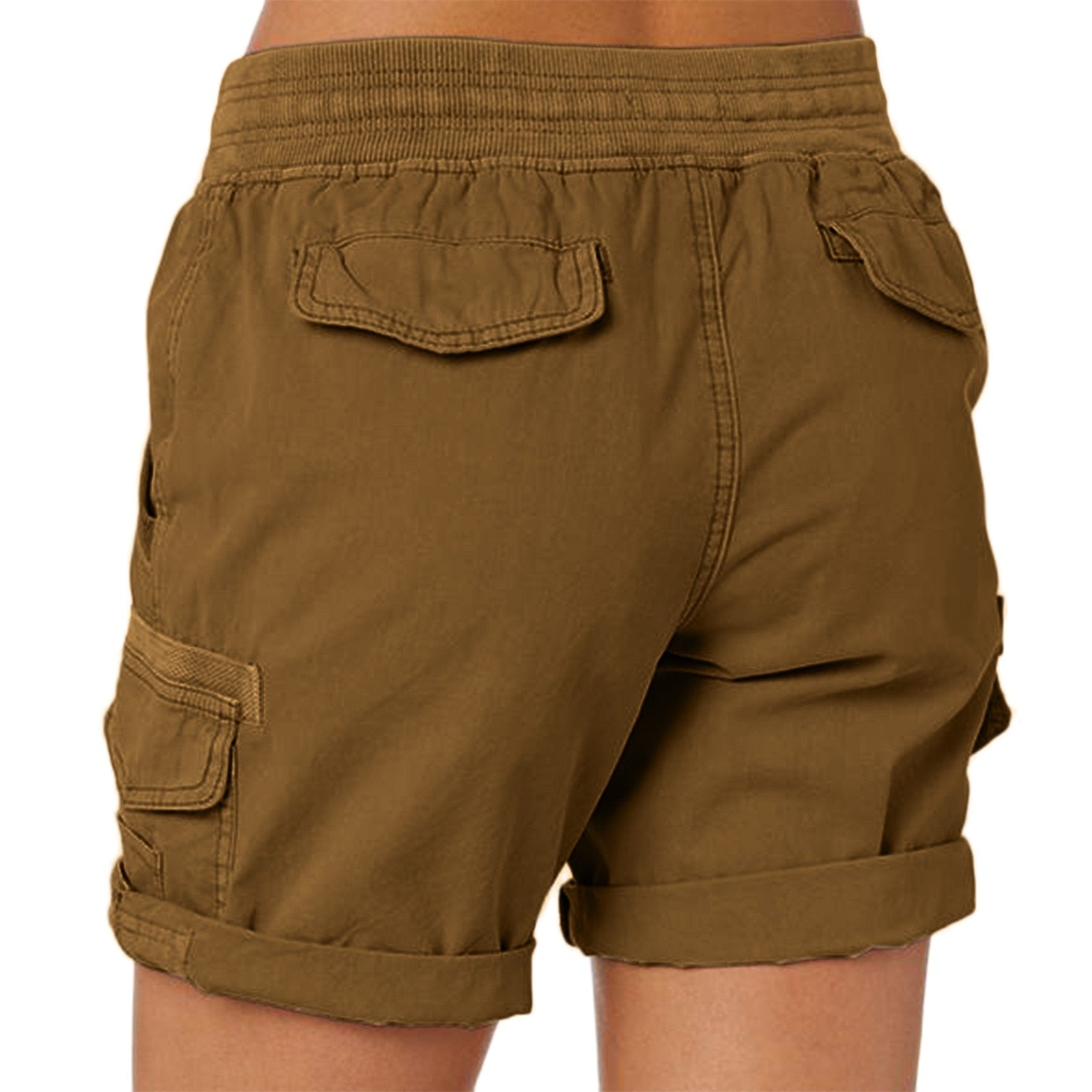 JuliaFashion-Cargo Shorts Women Loose With Pockets Short