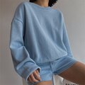 JuliaFashion-High Quality Hoodies Tracksuits 2 Piece Set